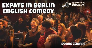 EXPATS in BERLIN – English Comedy SHOW in Berlin Mitte (+FREE Shots)
