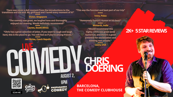 EXPATs in Barcelona – English Comedy Showcase with Chris Doering